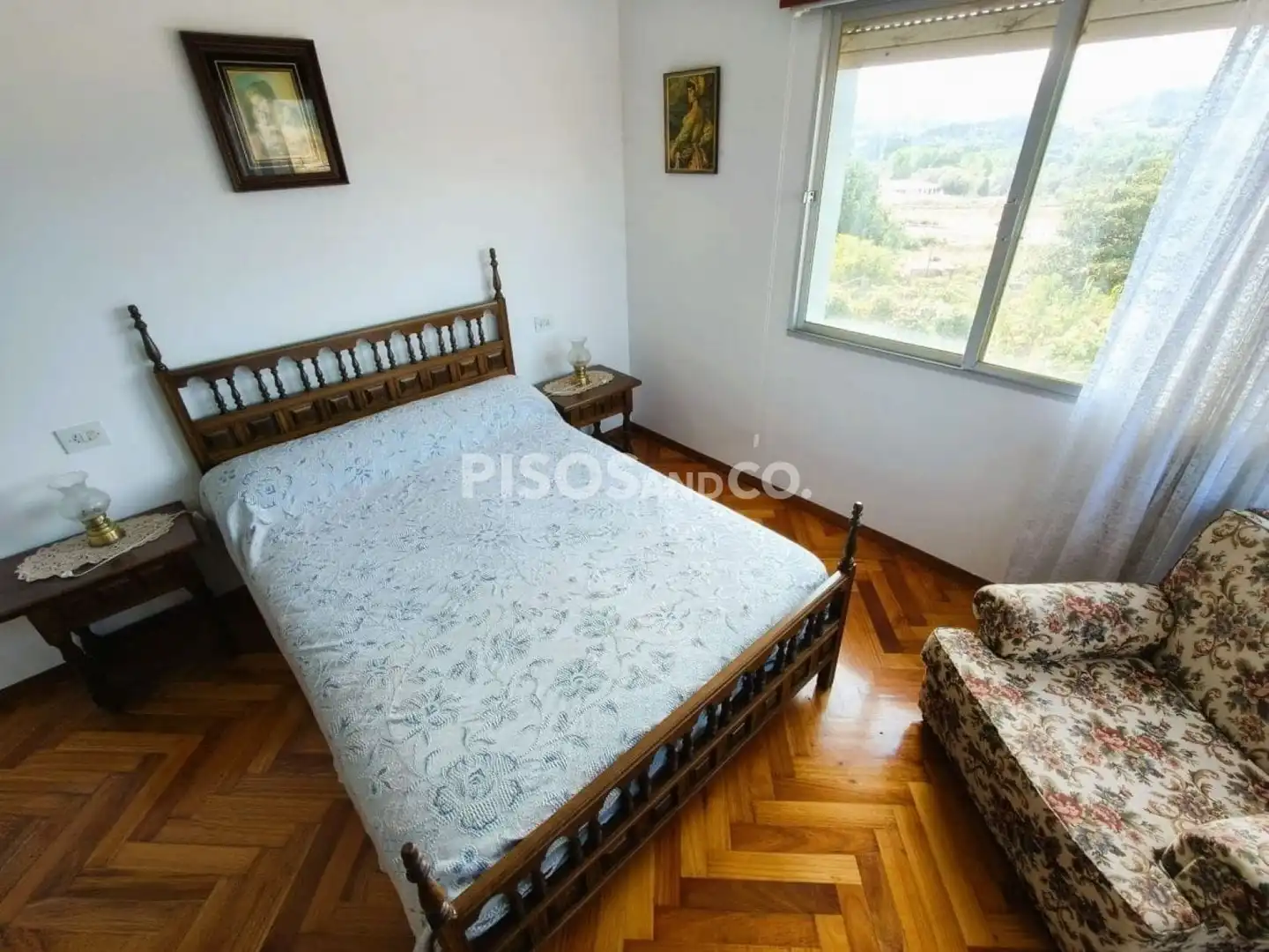 Dormitori de Casa o xalet en venda en Culleredo amb Terrassa i Moblat