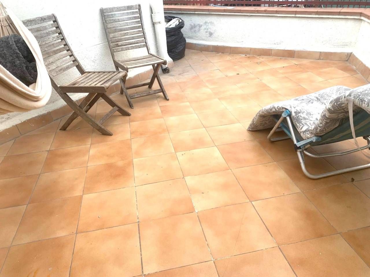 Terrace of Flat for sale in Terrassa  with Heating, Parquet flooring and Terrace
