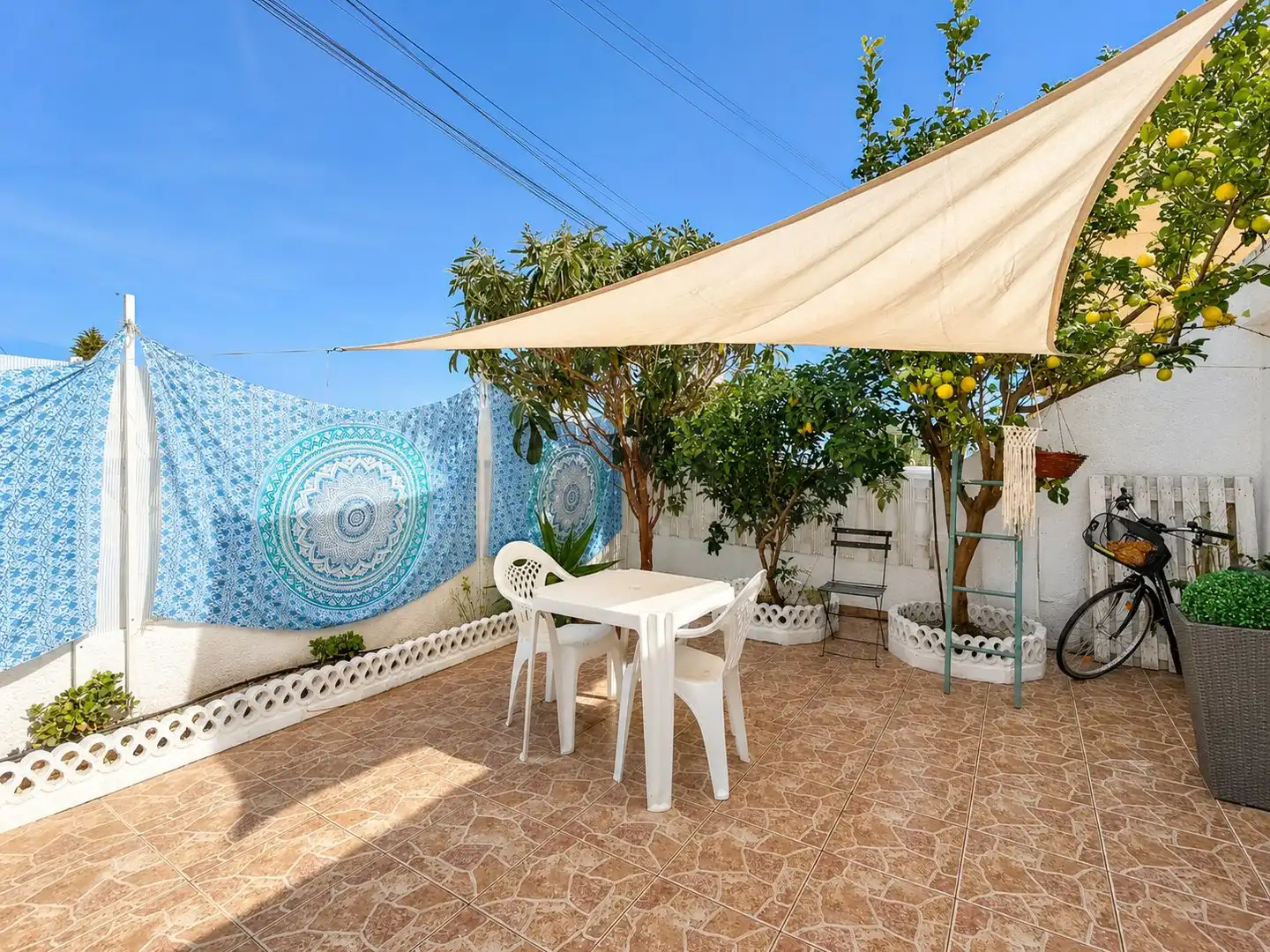 Terrace of Flat for sale in Santa Pola  with Air Conditioner, Heating and Terrace