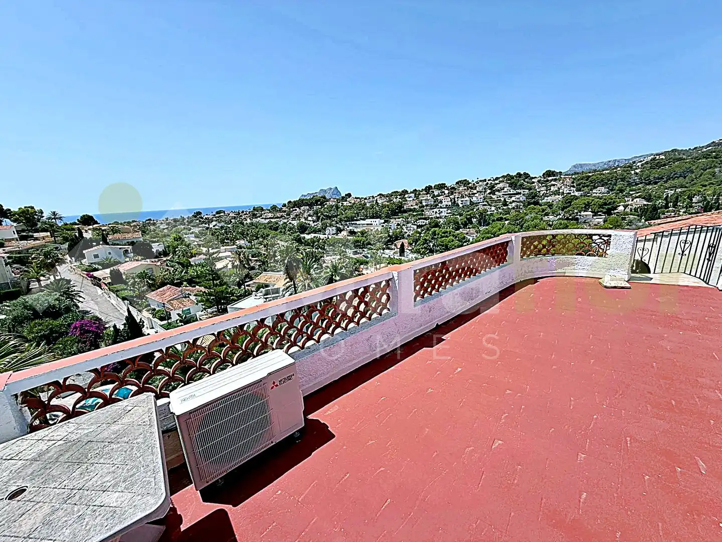Vista exterior de Casa o chalet en venta en Benissa con Aire acondicionado, Jardín privado y Terraza