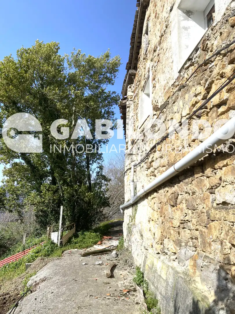 Vista exterior de Casa adosada en venta en Elgoibar con Jardín privado, Trastero y Horno