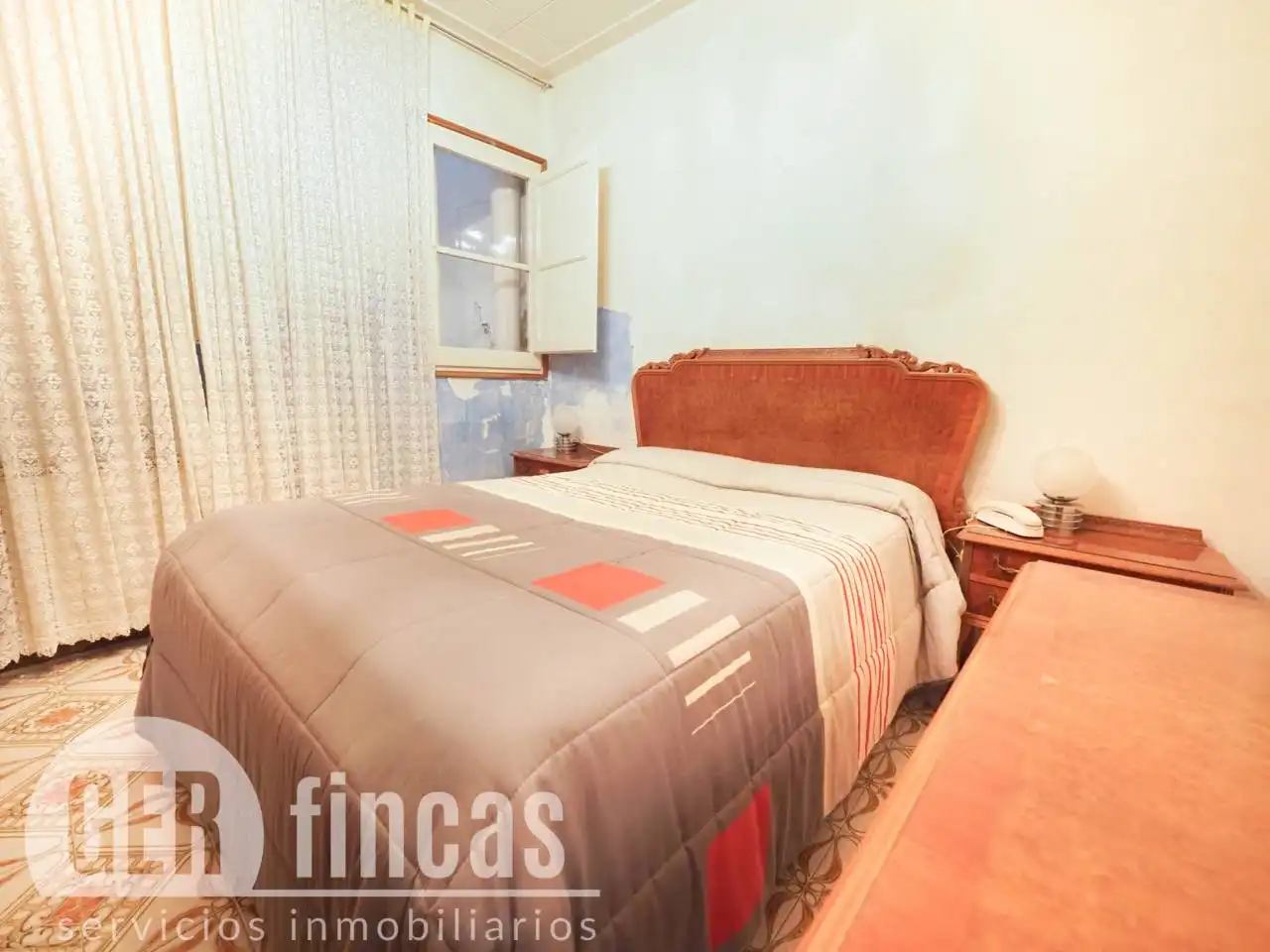 Bedroom of Flat for sale in Terrassa  with Heating and Terrace