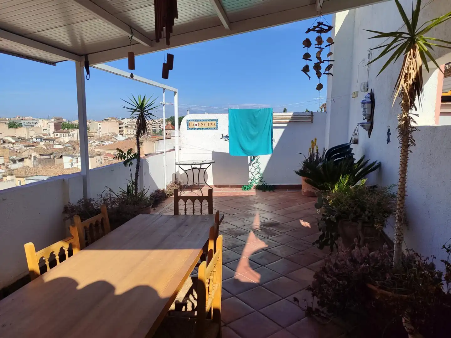 Terrace of Houses for rent in Granada  with Heating, Terrace and Furnished