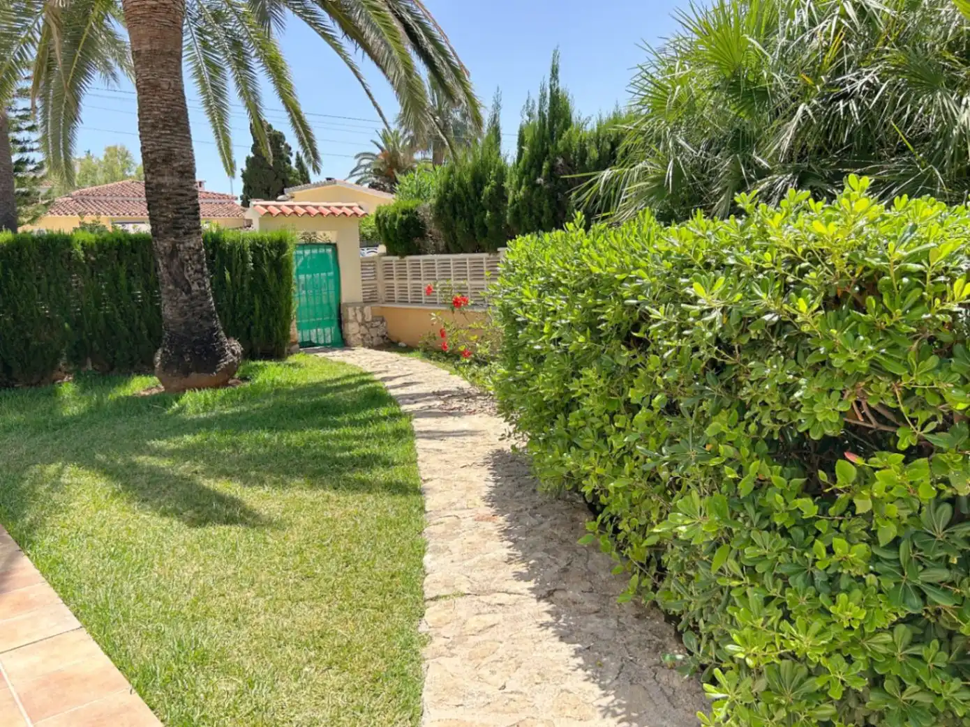 Garden of Houses for sale in Els Poblets  with Air Conditioner, Heating and Terrace