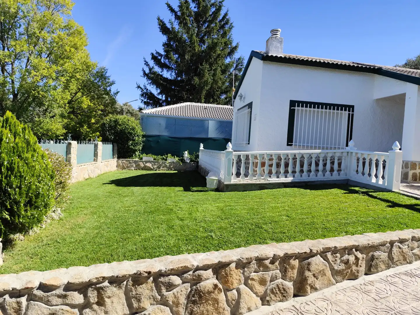Jardín de Casa o chalet en venta en Maello con Calefacción y Amueblado