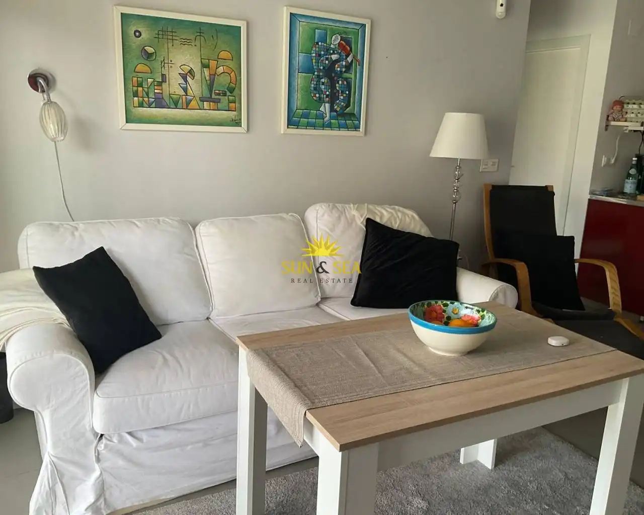 Living room of Houses for rent in Pilar de la Horadada  with Air Conditioner, Heating and Terrace