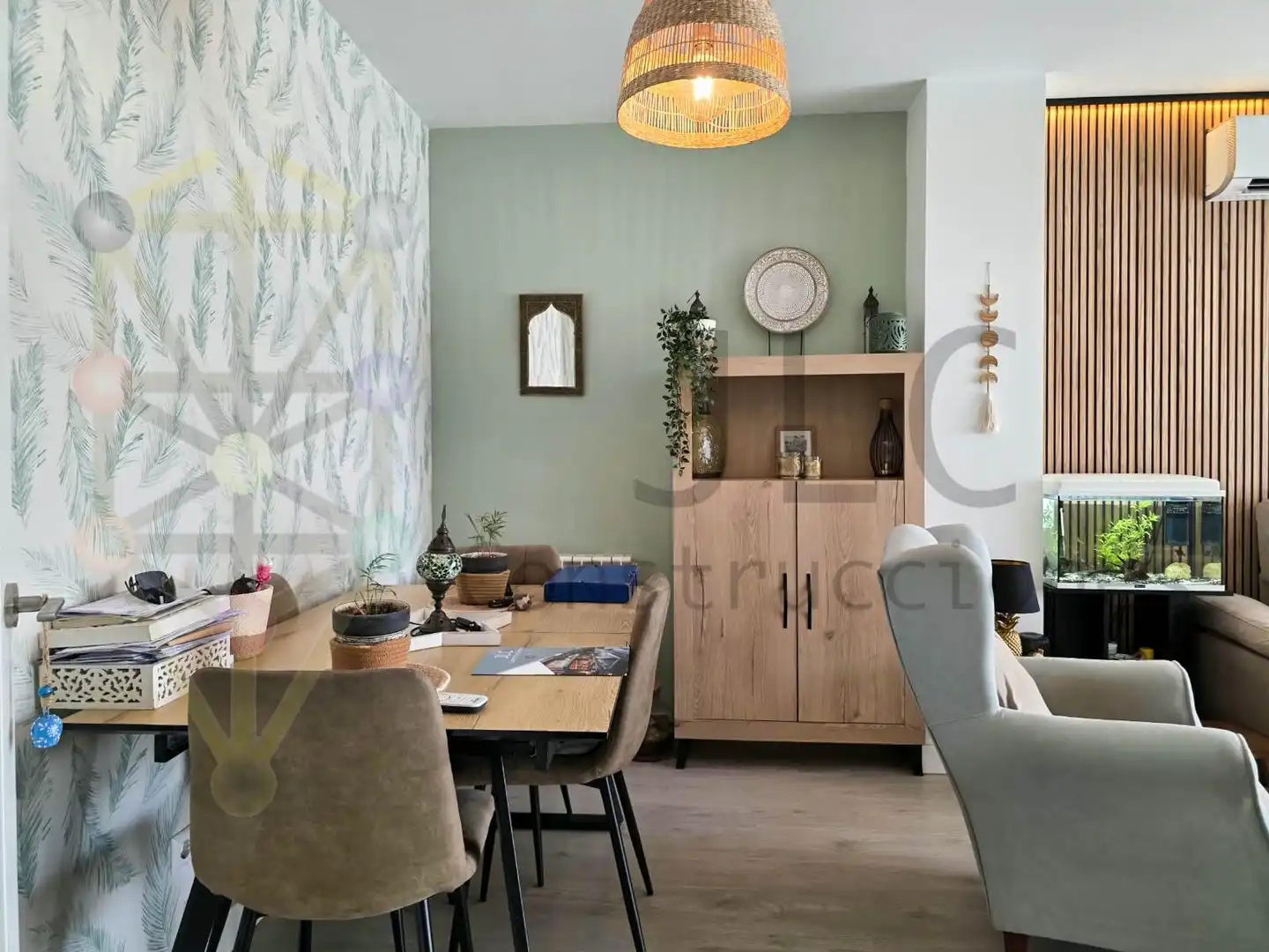 Dining room of Flat for sale in Alovera  with Air Conditioner, Heating and Parquet flooring