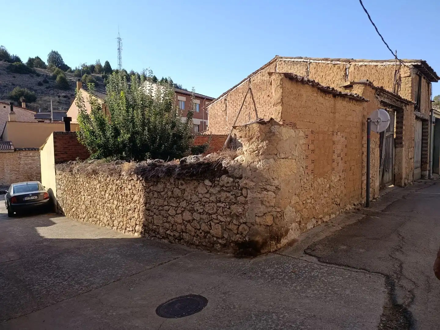 Vista exterior de Residencial en venda en Castillejo de Robledo