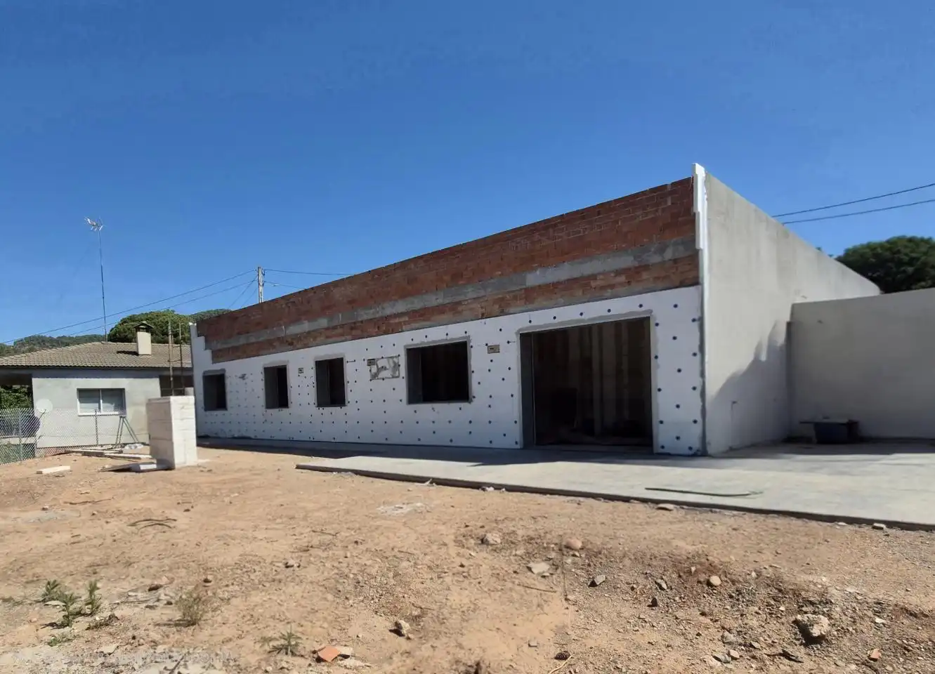 Vista exterior de Casa adosada en venta en Vacarisses con Aire acondicionado, Calefacción y Jardín privado