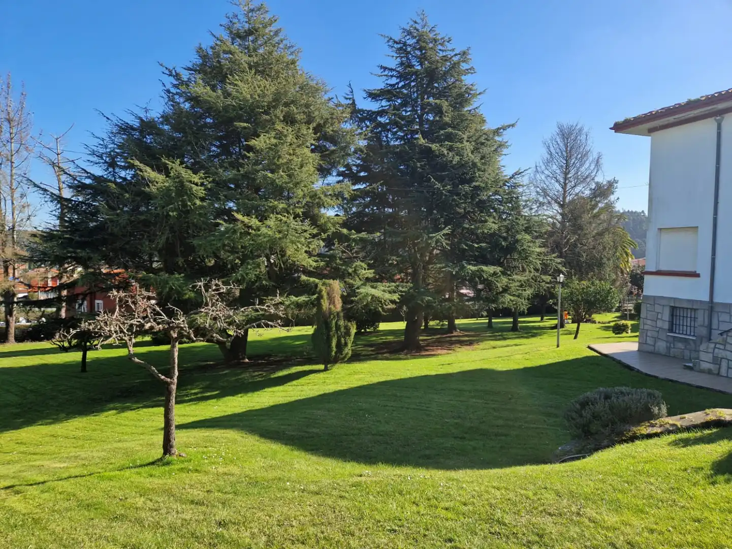 Jardí de Casa o xalet en venda en Castrillón amb Calefacció, Terrassa i Traster