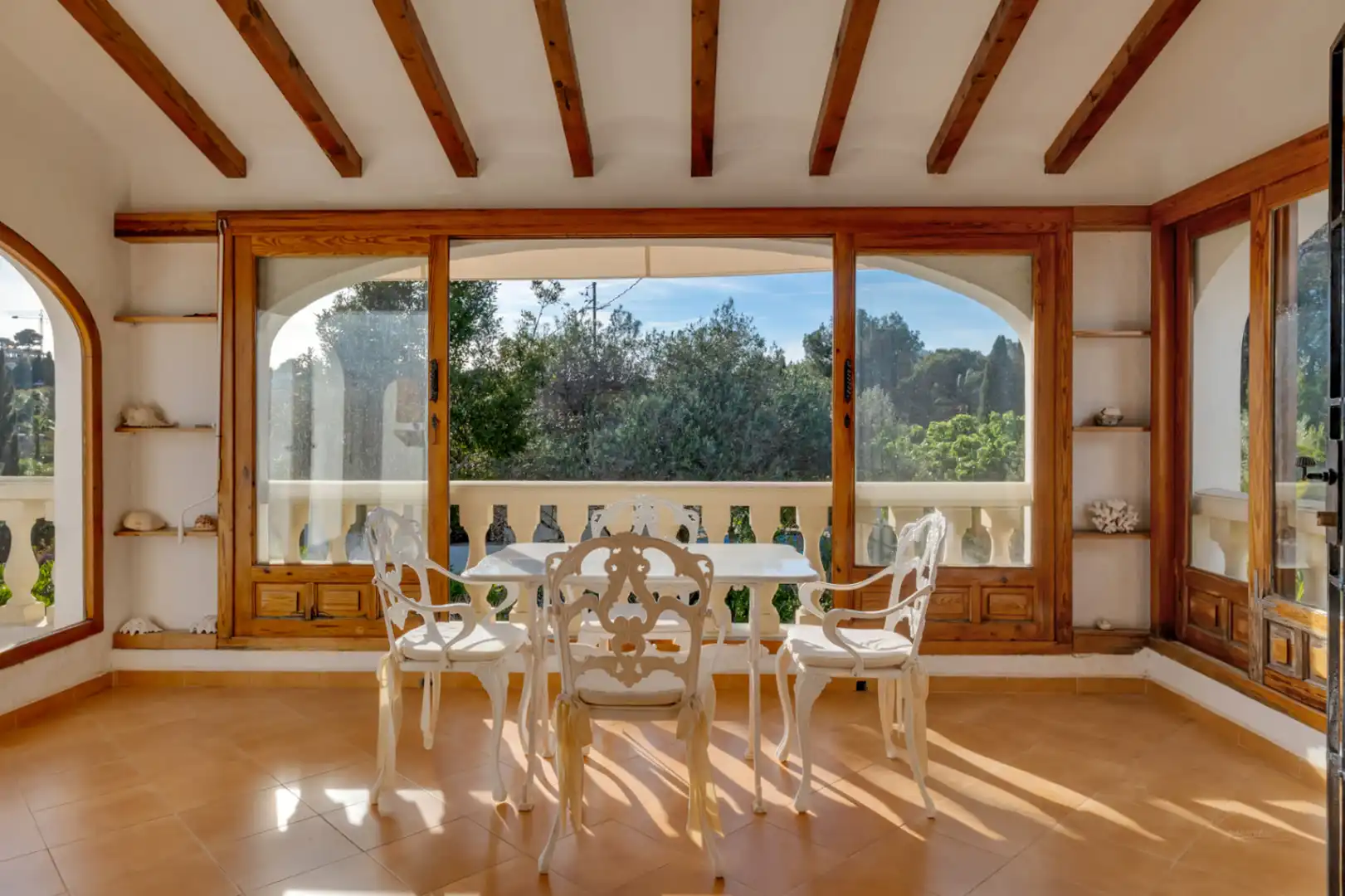 Dining room of Houses for sale in Jávea / Xàbia  with Air Conditioner, Heating and Private garden