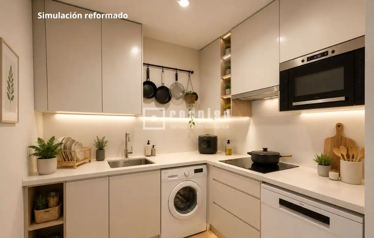 Küche von Loft zum Verkauf in Tres Cantos mit Klimaanlage, Heizung und Terrasse