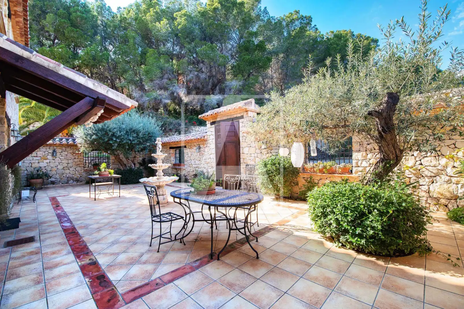 Terraza de Finca rústica en venta en Benissa con Calefacción, Jardín privado y Terraza