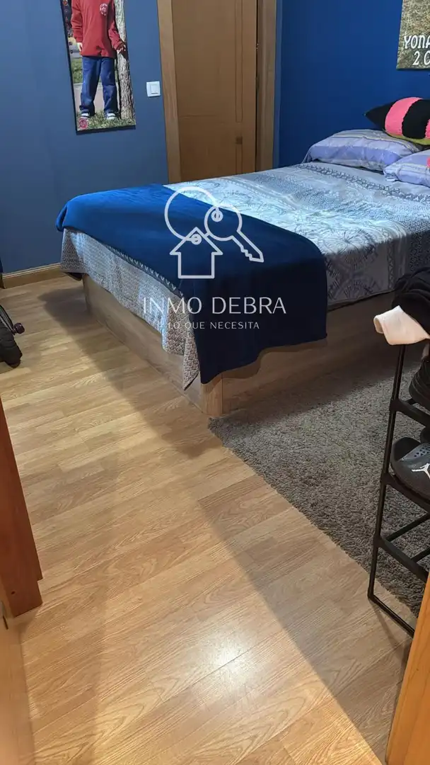 Schlafzimmer von Wohnung zum Verkauf in Castrillón mit Heizung, Terrasse und Möbliert