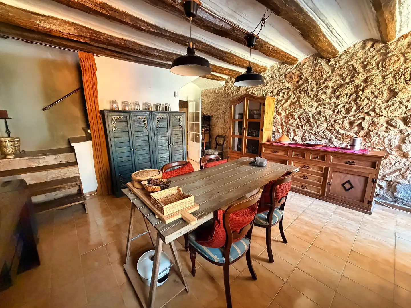Comedor de Casa o chalet en venta en Vallirana con Calefacción y Terraza