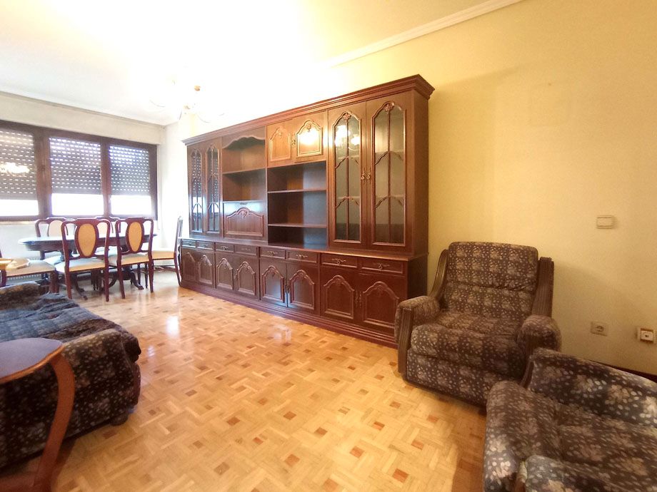 Living room of Flat for sale in Vitoria - Gasteiz  with Heating, Parquet flooring and Terrace