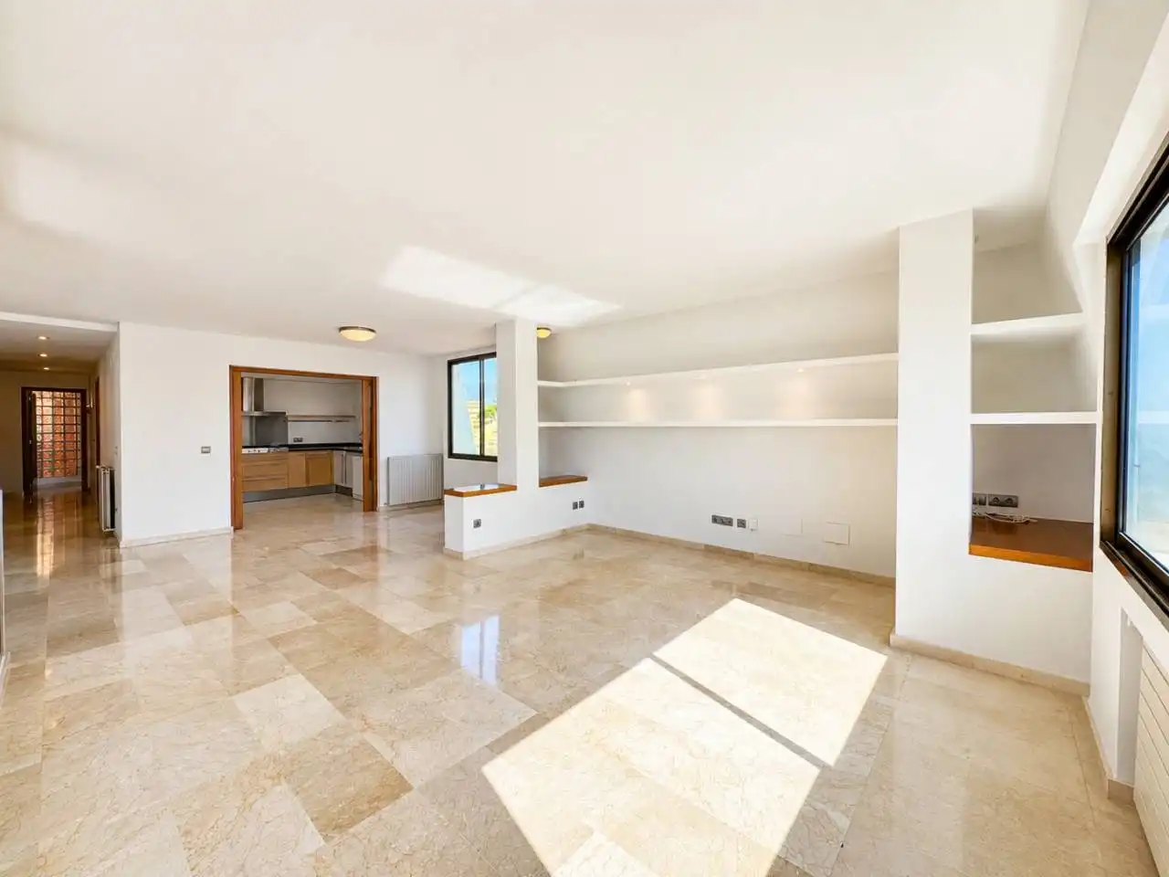 Sala d'estar de Àtic en venda en  Palma de Mallorca amb Aire condicionat, Calefacció i Terrassa