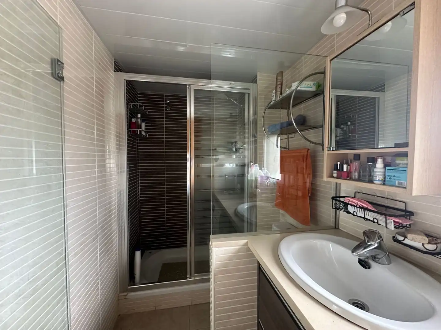 Baño de Apartamento en venta en Roses con Aire acondicionado, Calefacción y Terraza