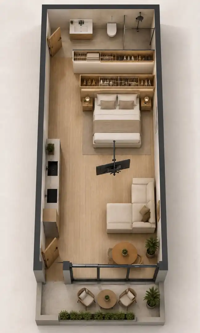 Studio avec piscine à vendre à Avenida José Antonio Tavio, imagen 8