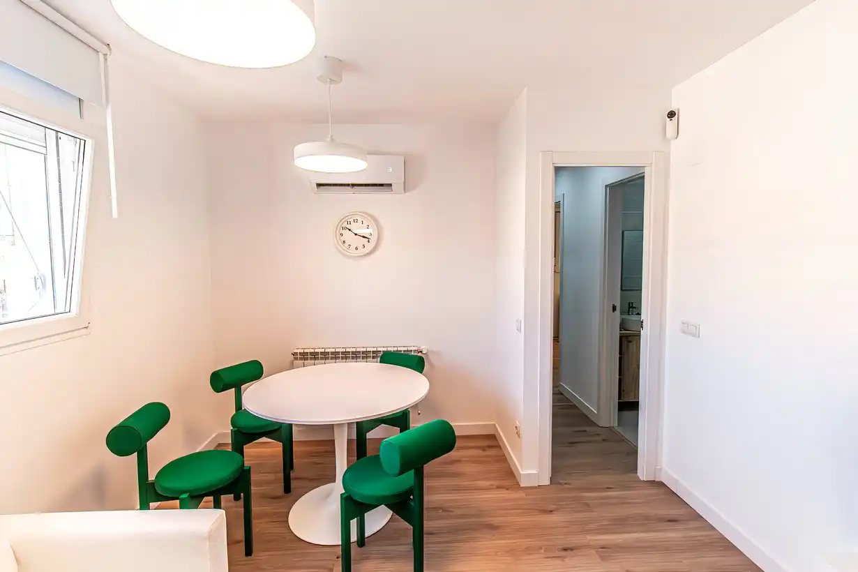 Dining room of Flat for sale in Madrid  with Air Conditioner, Heating and Furnished