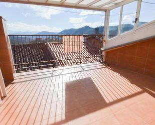 Terrace of House or chalet for sale in Herguijuela de la Sierra  with Heating, Terrace and Storage room