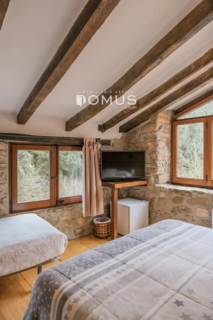 Finca rústica en venta en Santa Pau con Calefacción, Parquet y Piscina