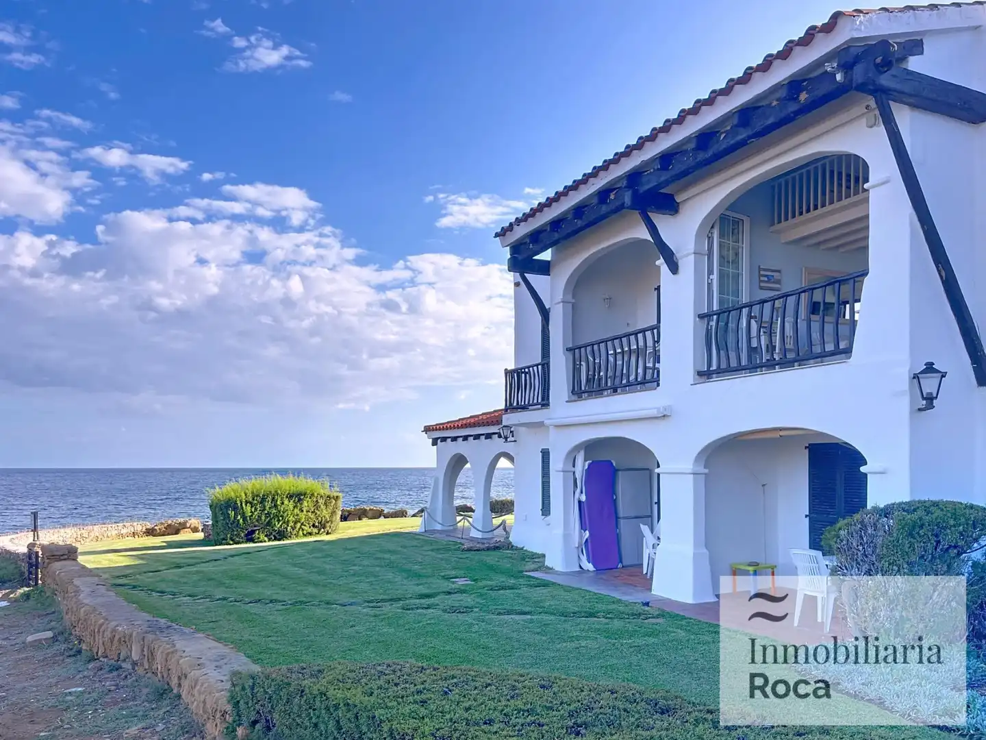 Vista exterior de Apartamento de alquiler en Es Mercadal con Amueblado y Balcón