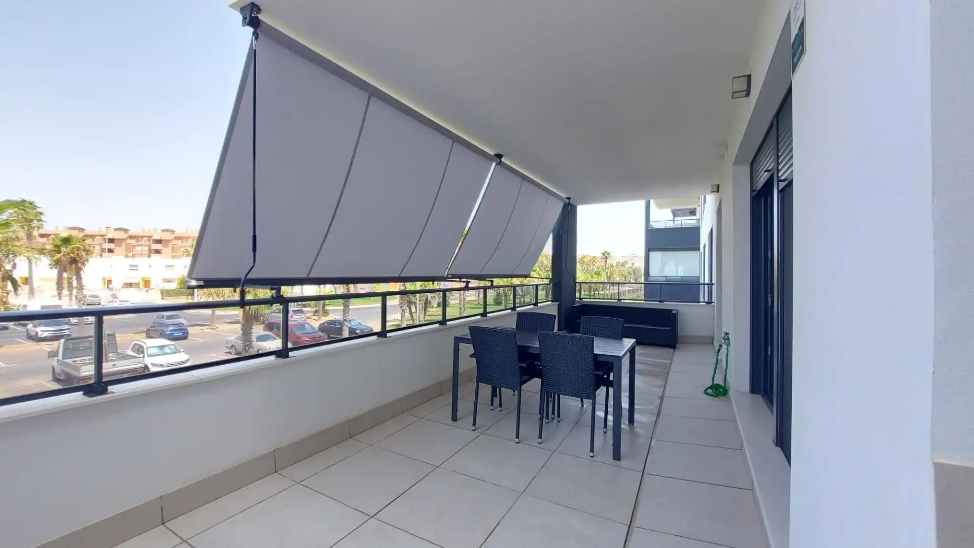 Terrassa de Apartament de lloguer en El Ejido amb Aire condicionat, Terrassa i Moblat