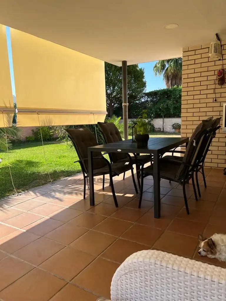 Terraza de Casa o chalet en venta en Calonge i Sant Antoni con Calefacción, Jardín privado y Piscina