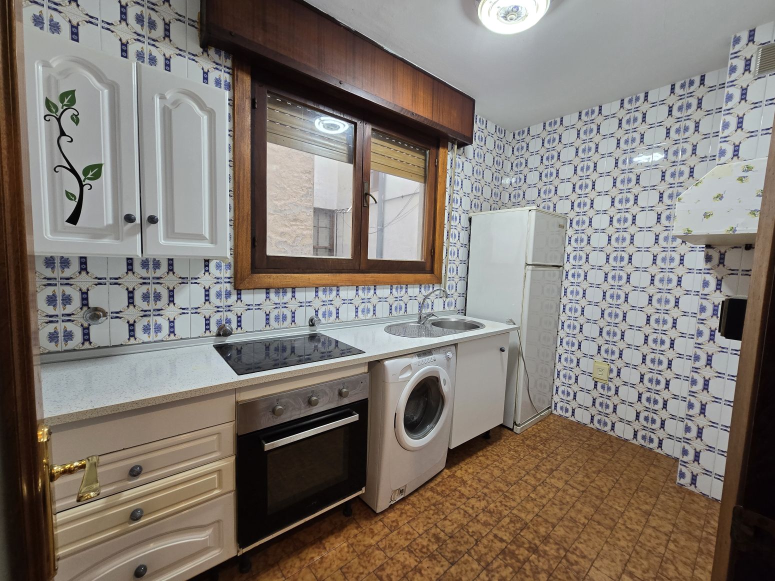 Kitchen of Flat for sale in  Logroño  with Heating, Storage room and Balcony