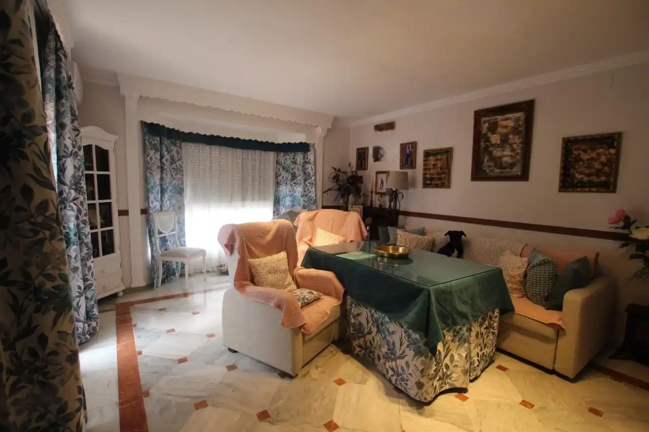 Living room of Houses for sale in Jerez de la Frontera  with Air Conditioner, Private garden and Terrace