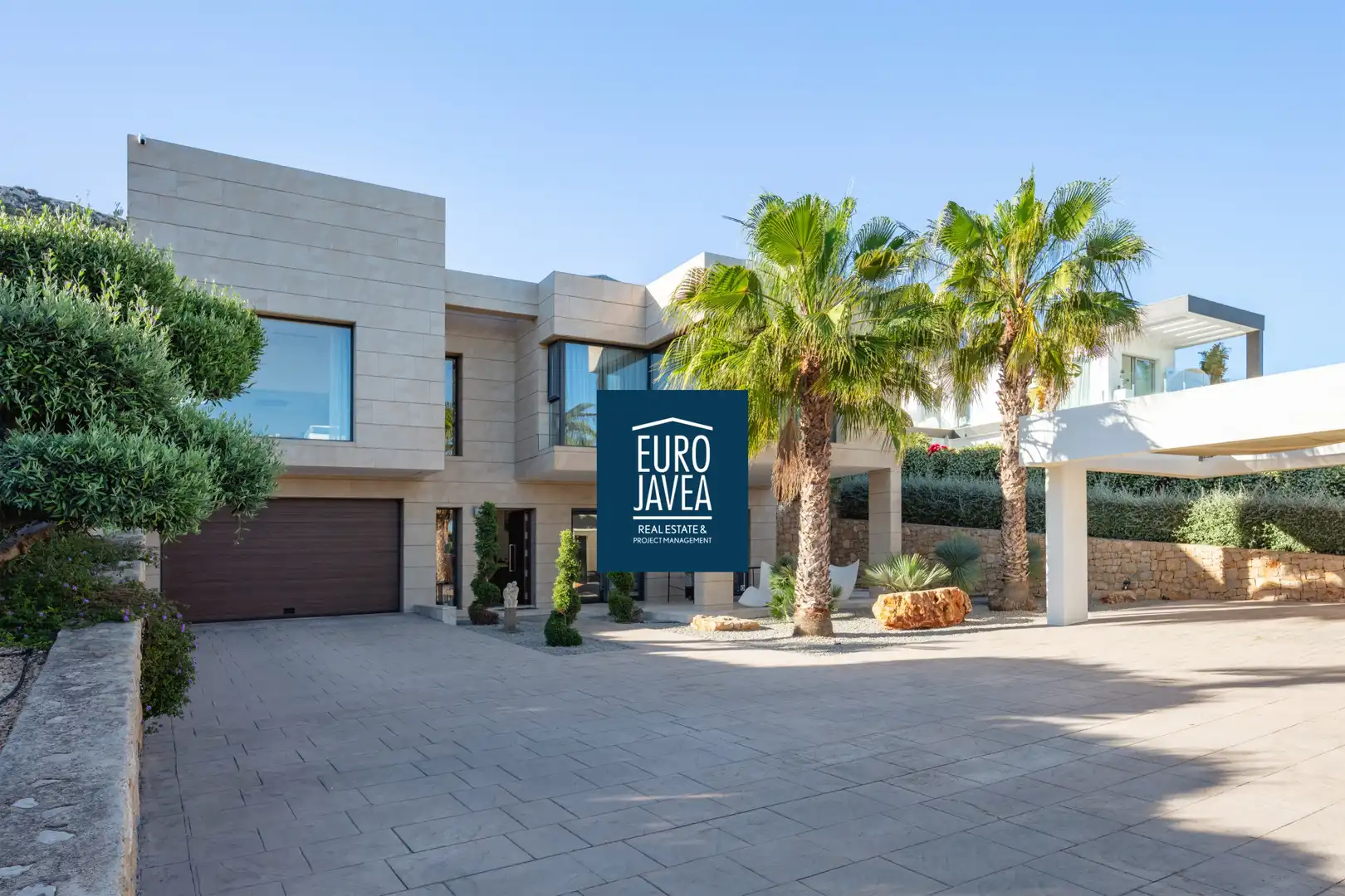 Vista exterior de Casa o xalet en venda en Jávea / Xàbia amb Aire condicionat, Jardí privat i Terrassa