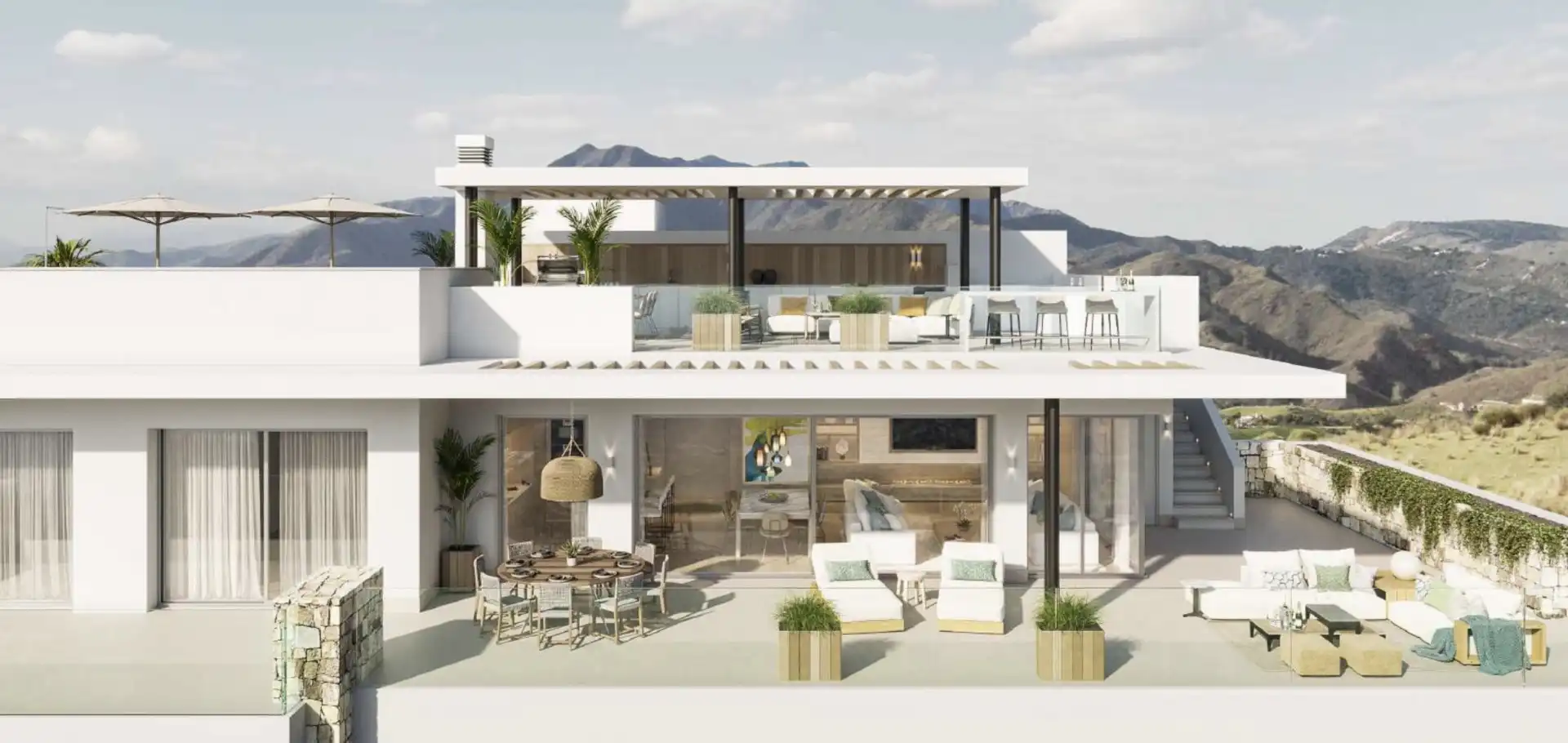 Penthouse with terrace for sale in Ojén pueblo, imagen 17