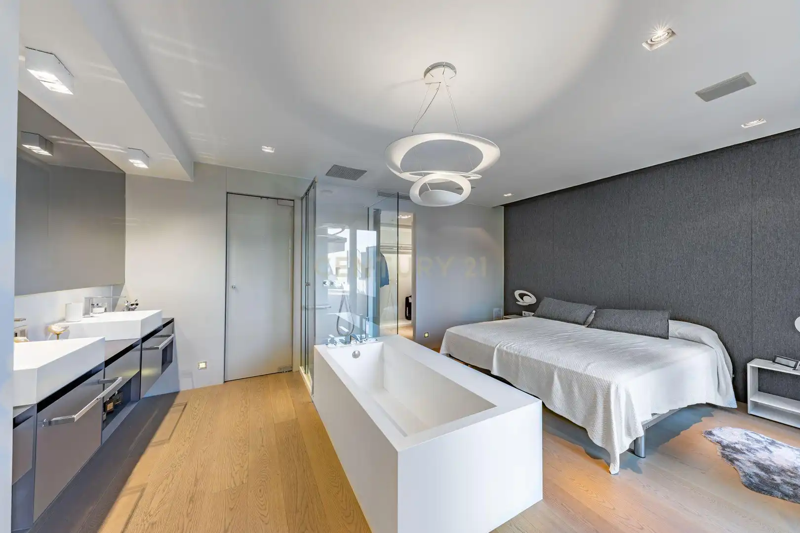 Bedroom of Apartments for rent in Barcelona  with Air Conditioner, Swimming Pool and Oven
