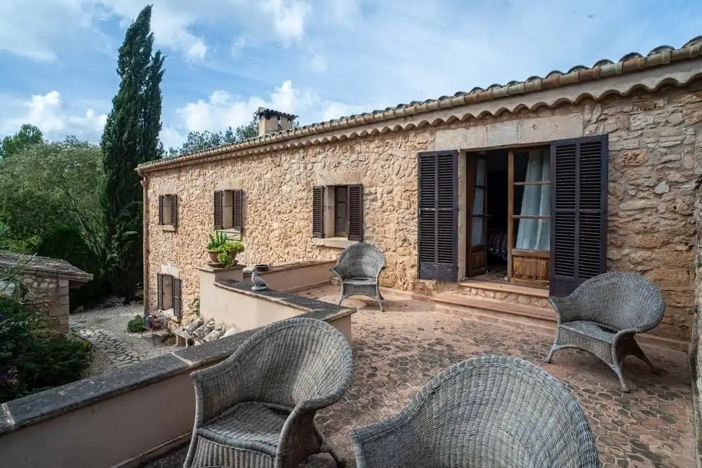 Jardín de Finca rústica en venta en Algaida con Aire acondicionado, Calefacción y Jardín privado
