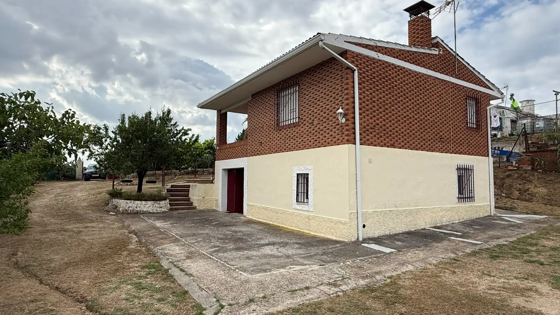 Vista exterior de Casa o chalet en venta en Aldea del Fresno con Terraza, Horno y Lavadora