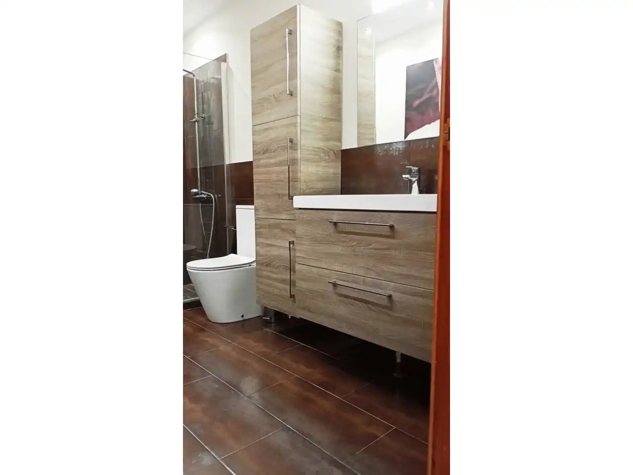 Bathroom of Houses for sale in Roquetas de Mar  with Air Conditioner, Heating and Private garden