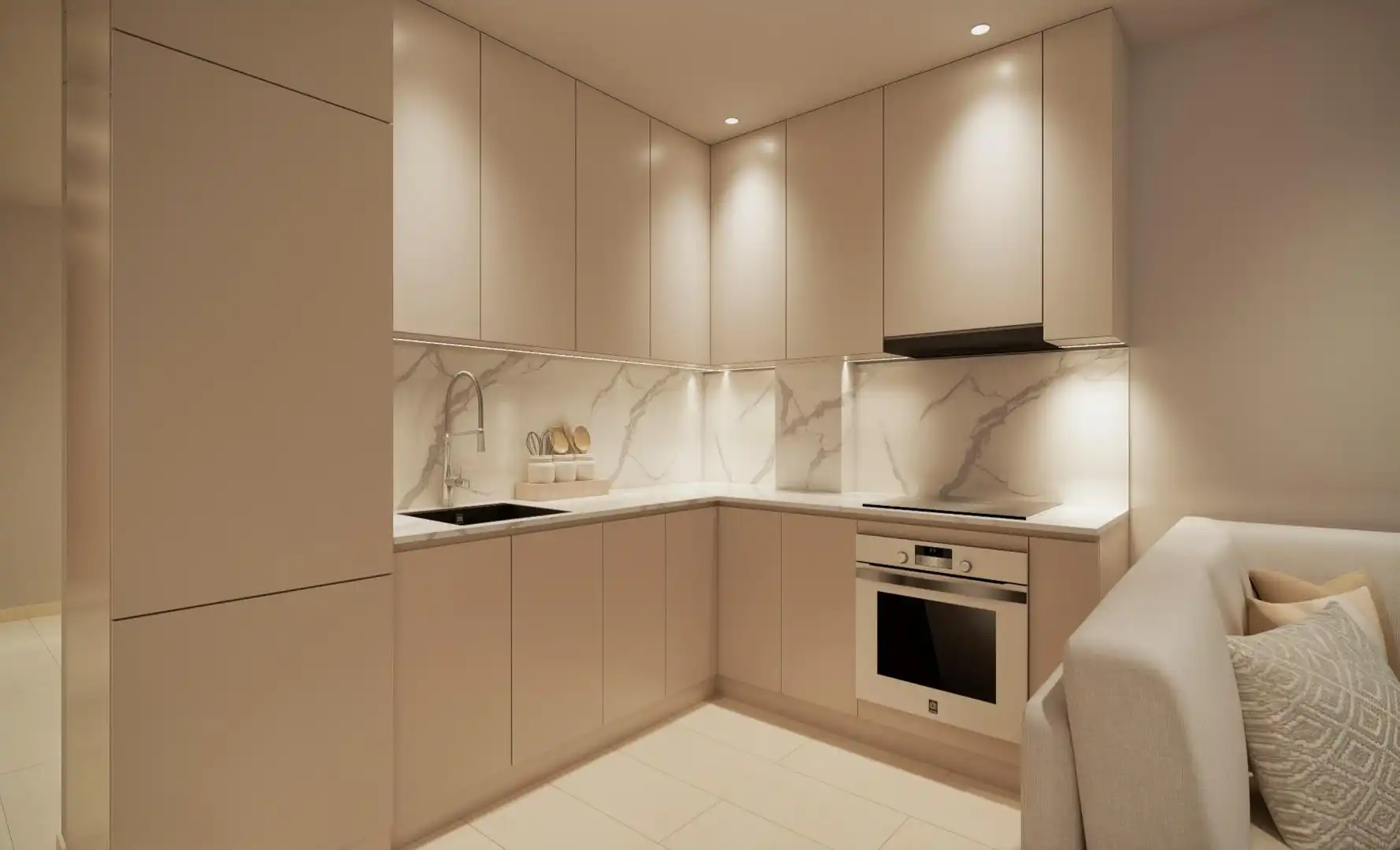 Cocina de Planta baja en venta en Elche / Elx con Terraza