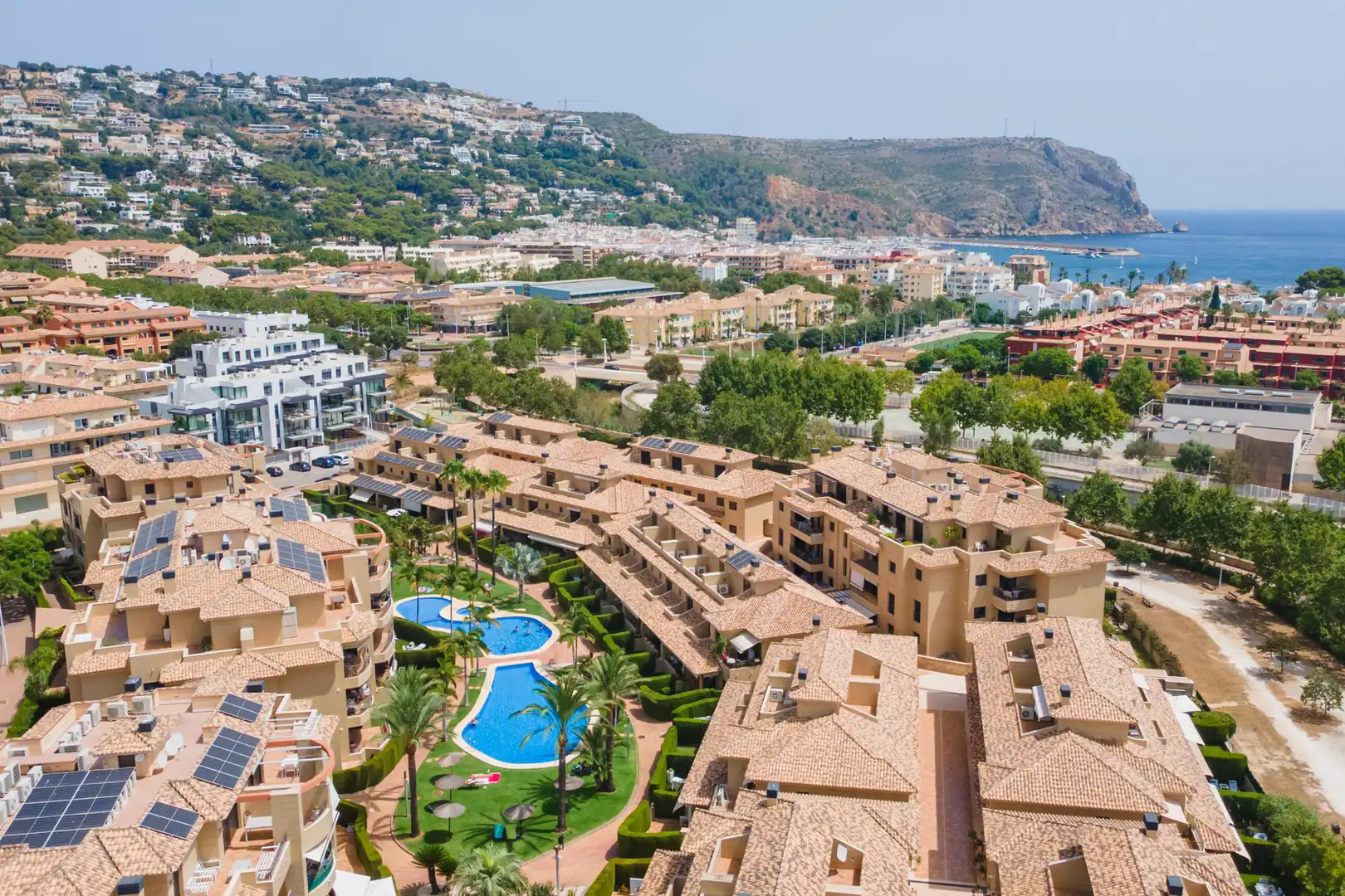 Vista exterior de Apartament en venda en Jávea / Xàbia amb Aire condicionat, Terrassa i Piscina