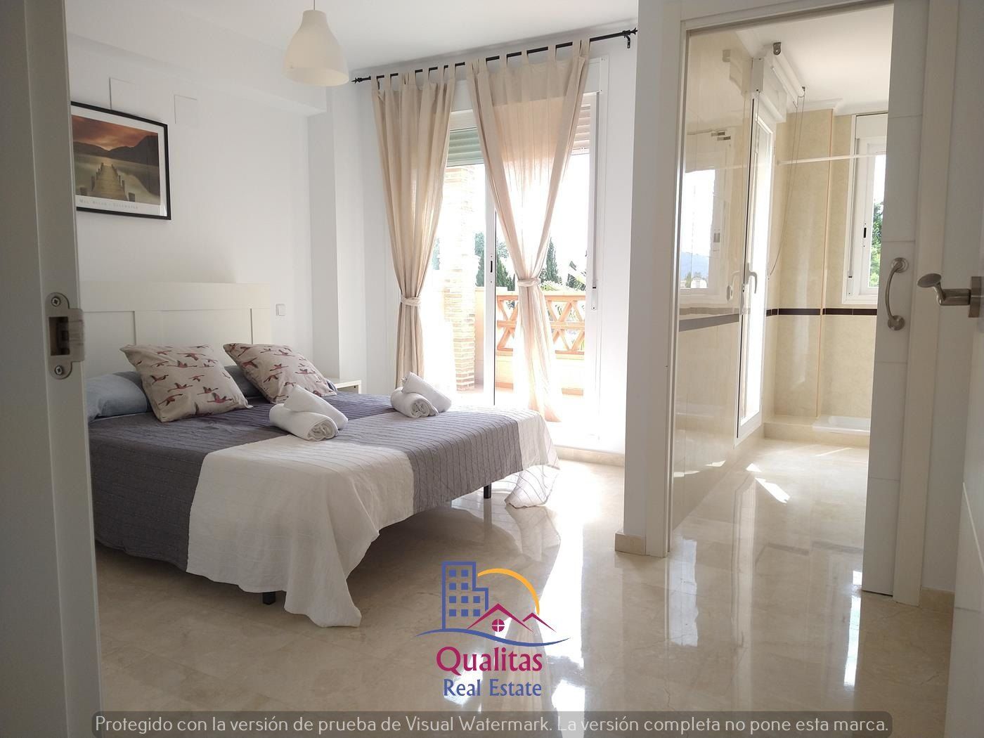 Bedroom of Duplex for sale in Oliva  with Air Conditioner, Heating and Private garden