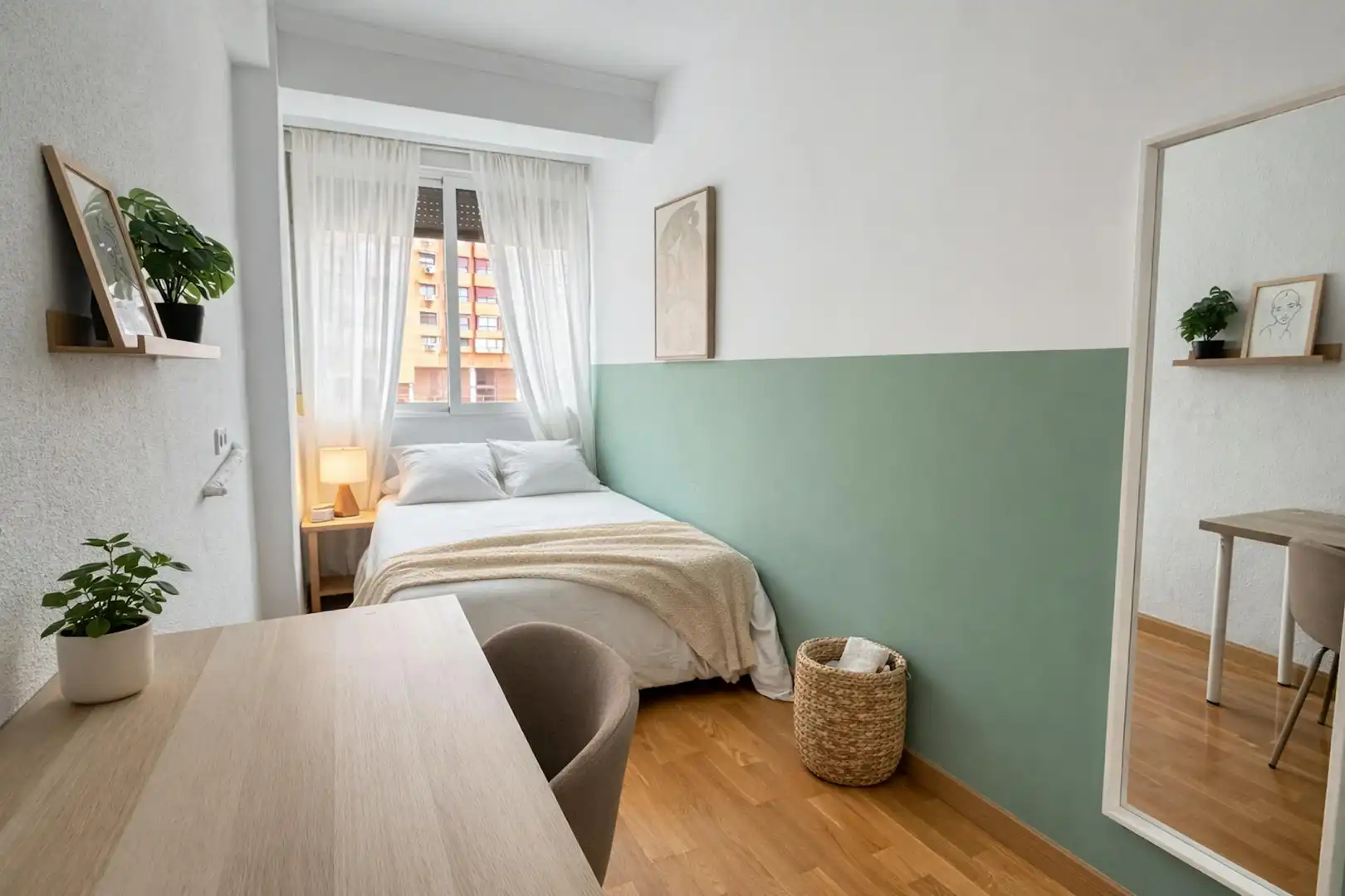 Habitación de Piso de alquiler en Madrid con Calefacción y Lavadora