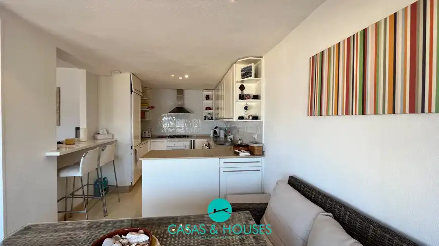 Cuina de Àtic en venda en La Manga del Mar Menor amb Aire condicionat, Terrassa i Traster
