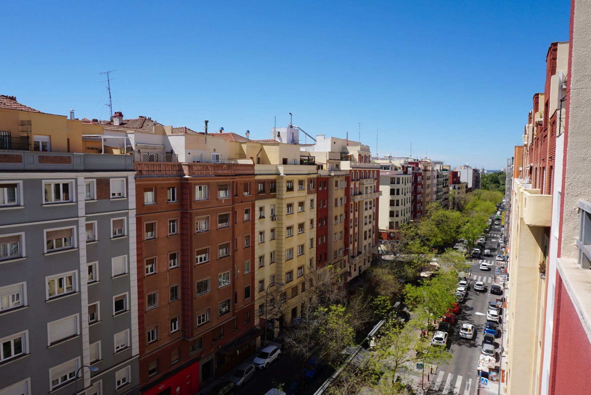 Vista exterior de Pis en venda en  Madrid Capital amb Aire condicionat, Calefacció i Parquet