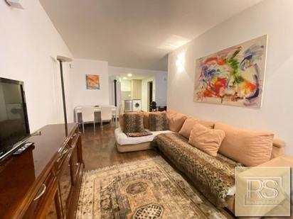 Living room of Single-family semi-detached to rent in  Barcelona Capital  with Air Conditioner, Heating and Parquet flooring