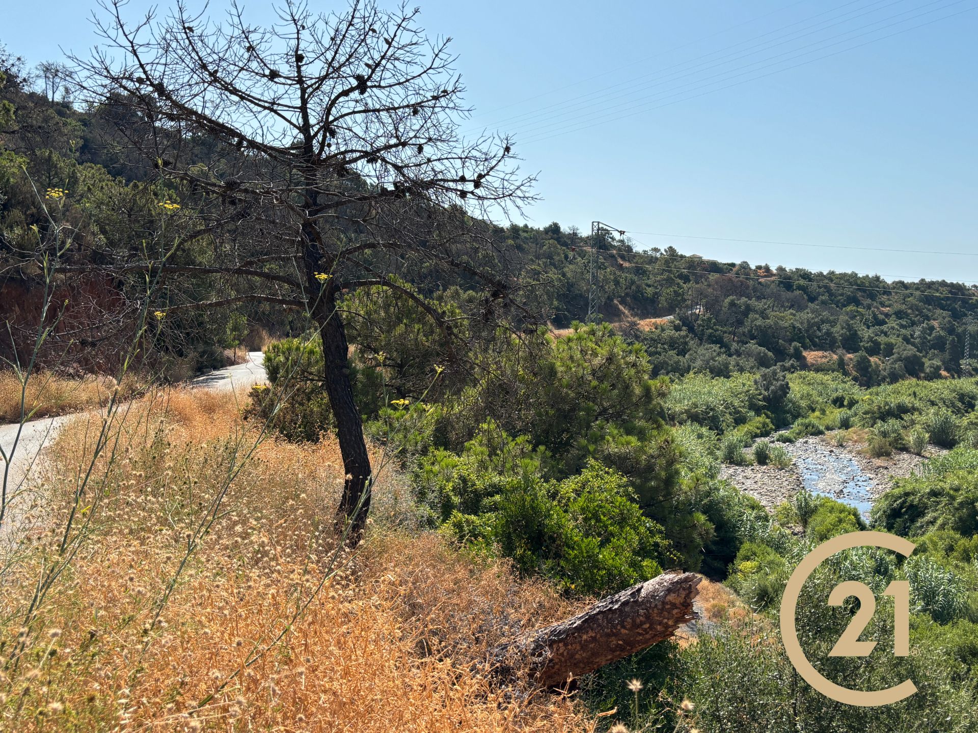 Exterior view of Land for sale in Estepona