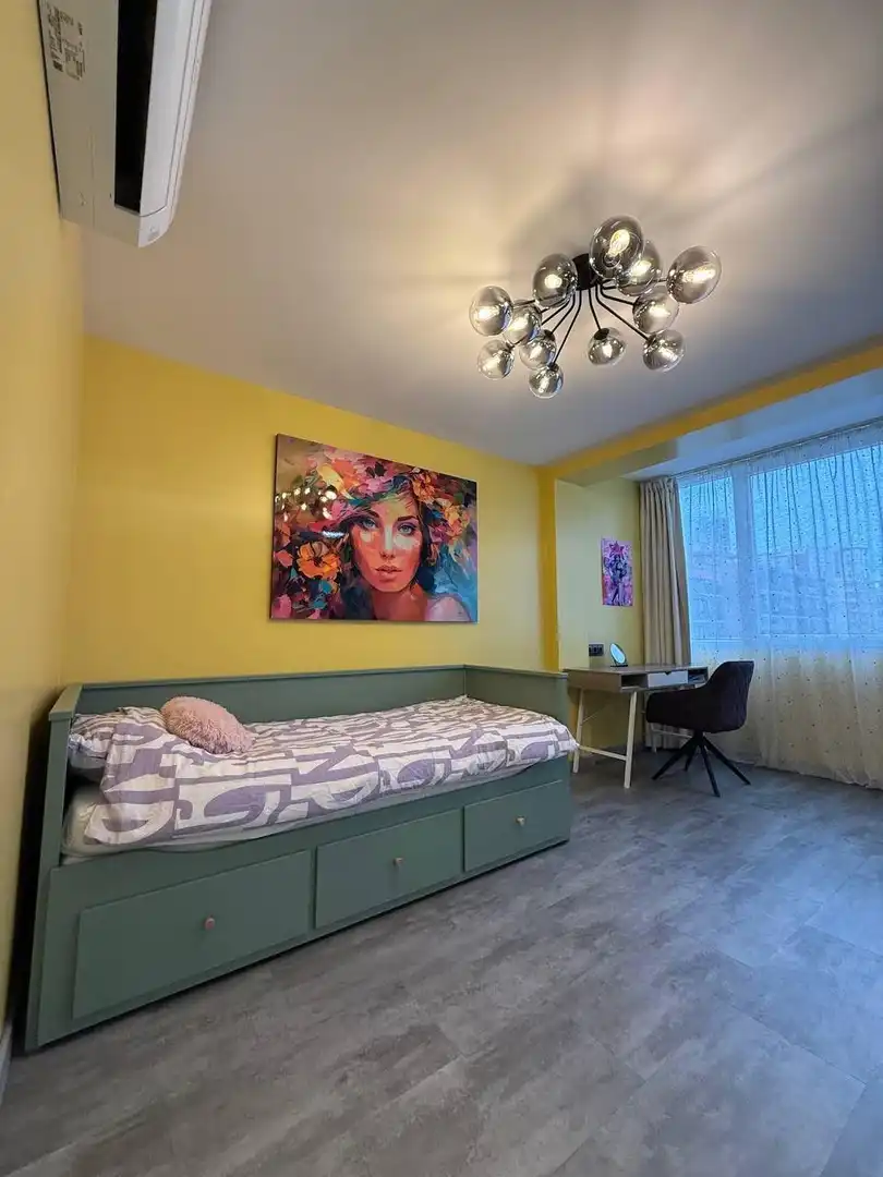 Schlafzimmer von Maisonette zum Verkauf in Benidorm mit Privatgarten, Terrasse und Möbliert