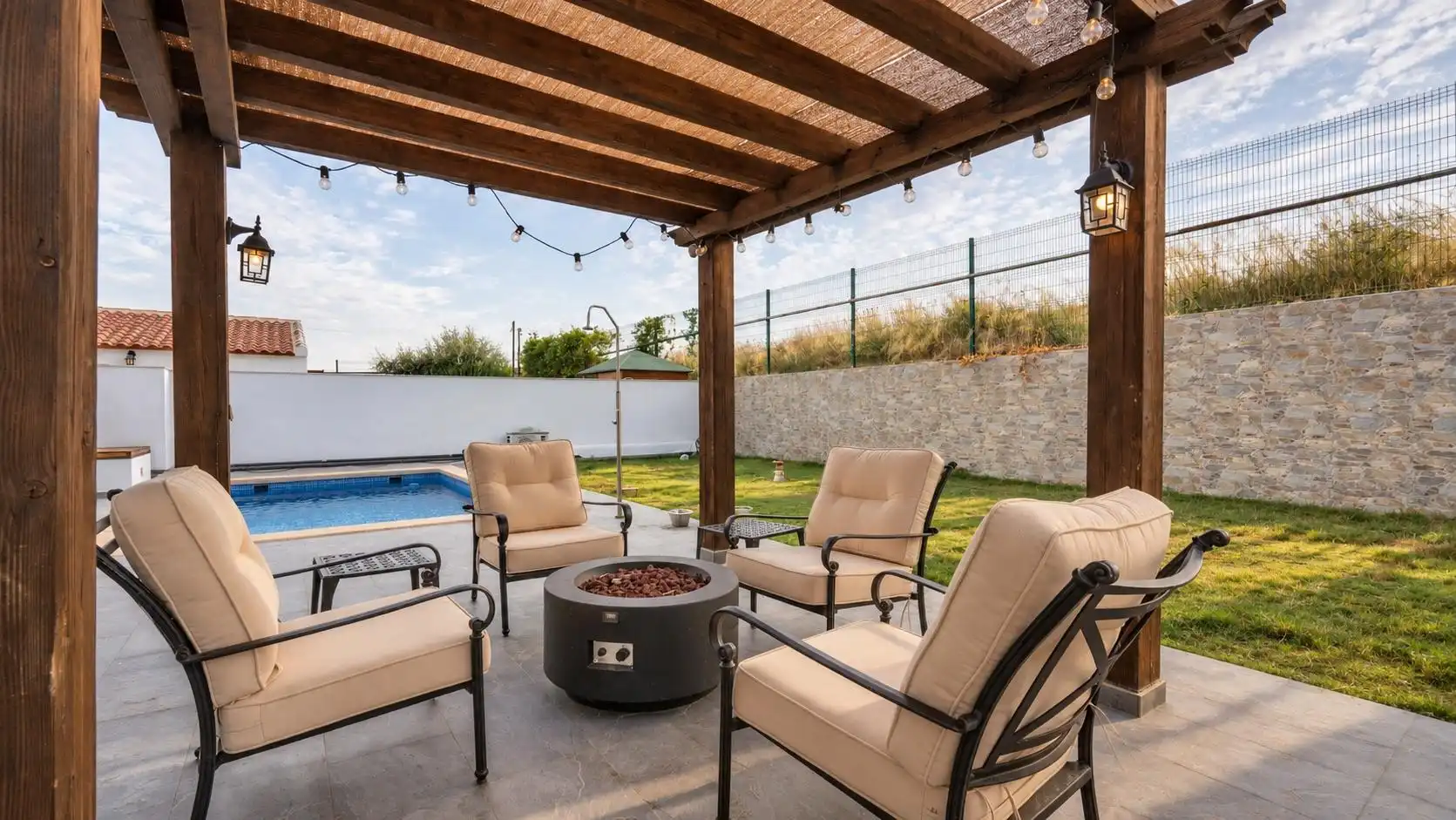 Terrassa de Casa o xalet en venda en Campo de Murcia