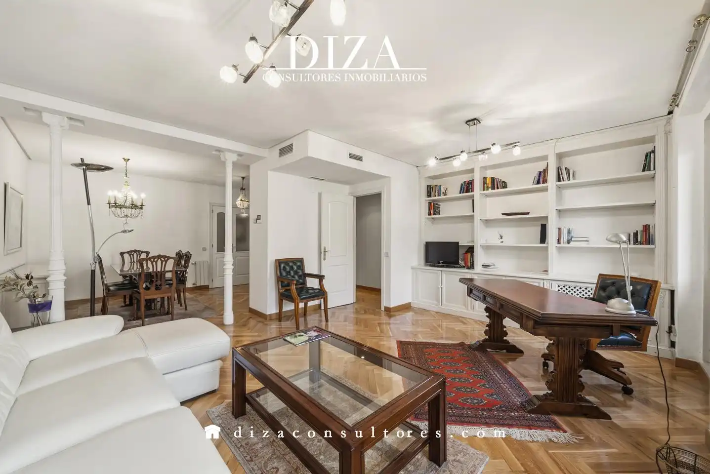 Sala de estar de Piso en venta en Madrid con Aire acondicionado, Calefacción y Parquet