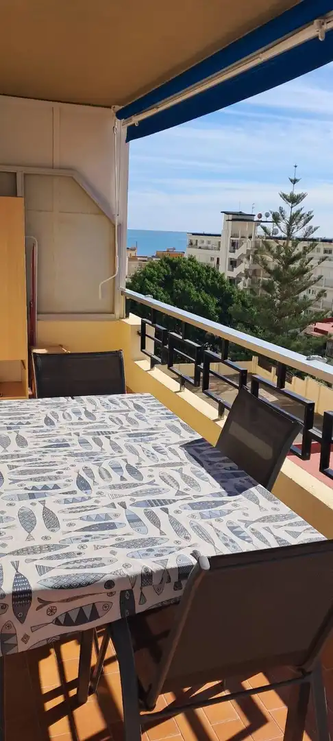 Terrasse von Wohnungen zur Miete in Torremolinos mit Klimaanlage, Heizung und Terrasse