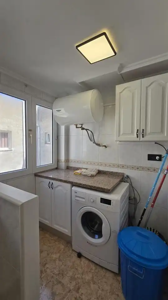 Küche von Wohnung zur Miete in Gandia mit Klimaanlage, Terrasse und Möbliert